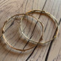 Solid Gold Stackable Rose Twig Bangle, thumbnail 4 of 12