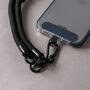 Black Phone Strap Universal Crossbody Rope Lanyard, thumbnail 3 of 3