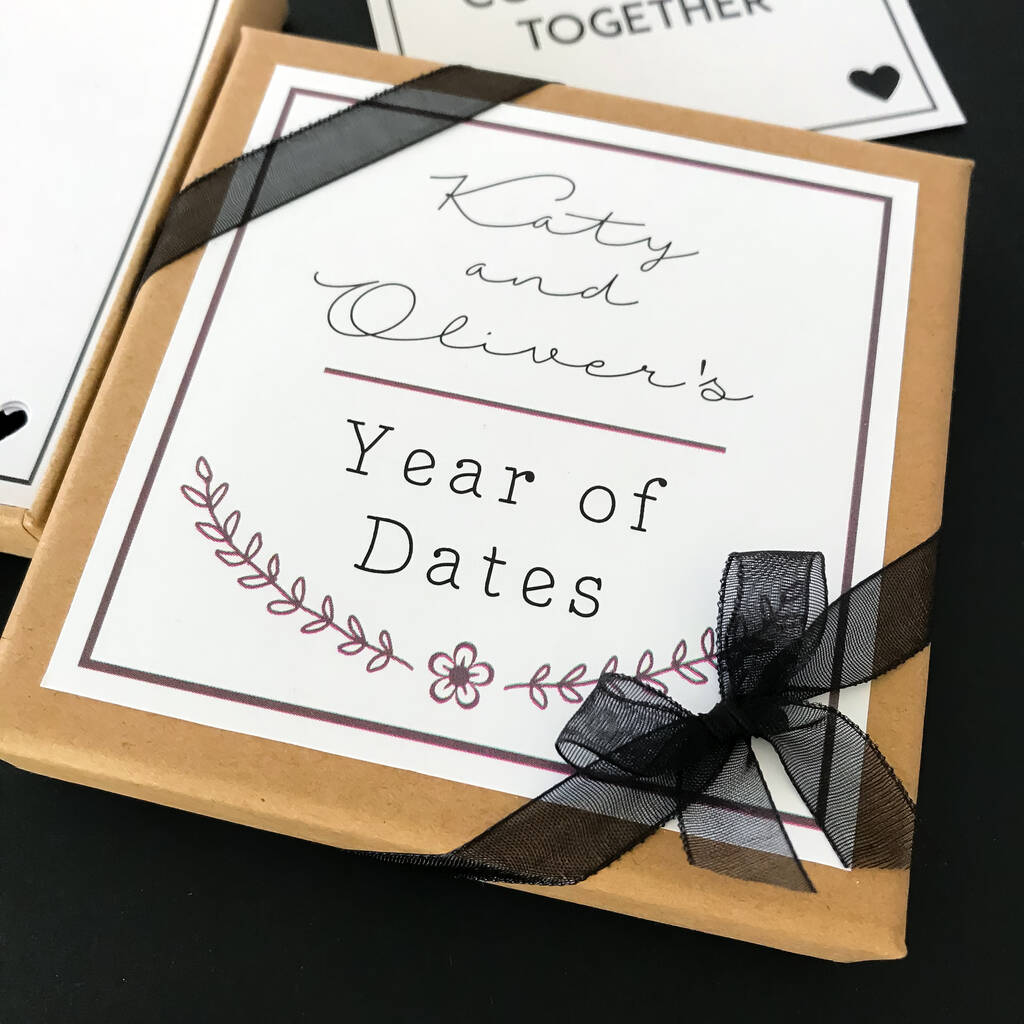 Our Year Of Dates By Little Bird Designs