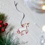 Unicorn Christmas Tree Decoration, thumbnail 2 of 4