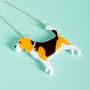 Beagle Perspex Necklace, thumbnail 1 of 2