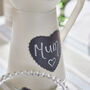 Mother's Day Personalised Heart Pitcher Jug Vase, thumbnail 2 of 8