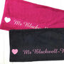 Personalised Mr And Mrs Beach Towel, thumbnail 2 of 6