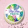 Personalised Tropical Edible Drink Toppers, thumbnail 3 of 4