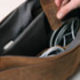 Classic Leather Satchel Briefcase, thumbnail 2 of 11