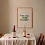 Yes Sir I Can Boogie Giclée Art Print, thumbnail 1 of 5