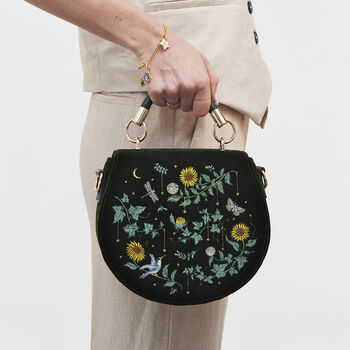 Charlotte Sunflower Top Handle Bag, 2 of 8