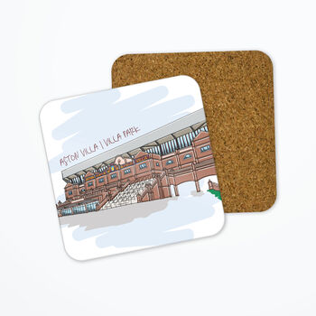 Personalised Aston Villa Coaster, Villa Park, 3 of 3