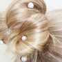 Set Of Four Pearl Hair Pins, thumbnail 4 of 4