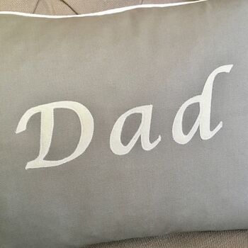 Dad Handmade Cushion, 3 of 5