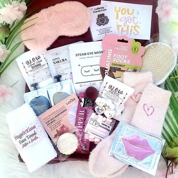 Birthday Glow Self Care Spa Gift Box, Hug In A Box, You Got This, 3 of 12
