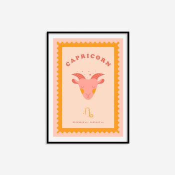 Children's Capricorn Zodiac Print, 6 of 7