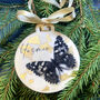 Personalised Butterfly Bauble, thumbnail 1 of 3