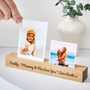 Wooden Personalised Father's Day Photo Block, thumbnail 1 of 4