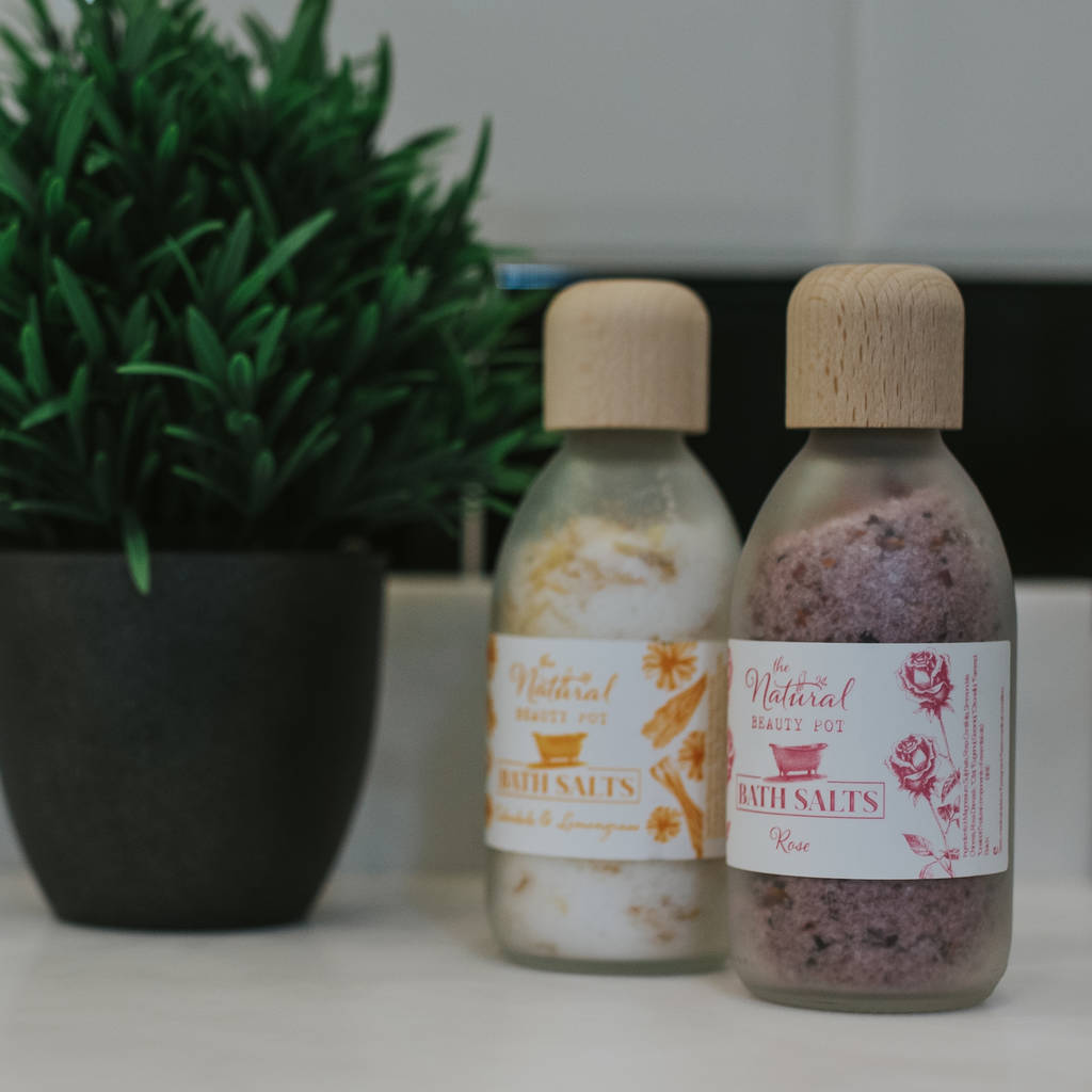 energising bath salts with organic essential oils by the ...