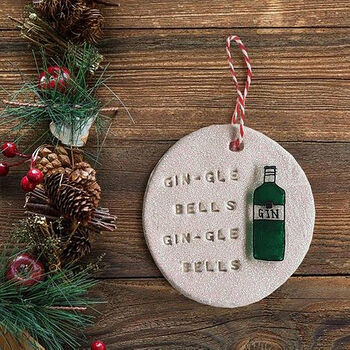 Gin Christmas Tree Ornament, 2 of 5