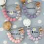 Personalised Blossom Dummy Clip, thumbnail 2 of 6