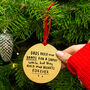 Dad Remembrance Christmas Decoration, thumbnail 2 of 8