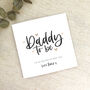 Daddy To Be Love Bump Hearts Card, thumbnail 1 of 2