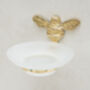 Brass Bee Soap Dish With Bee, thumbnail 1 of 3