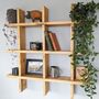 Wall Mounted Pigeon Hole Wooden Display Shelf, thumbnail 2 of 4