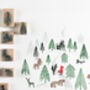 Little Red Riding Hood Rubber Stamps Christmas Stamp, thumbnail 1 of 2