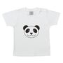 Organic Cotton Panda Baby T Shirt, thumbnail 3 of 4