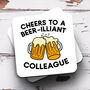 Personalised Mug 'Cheers To A Brilliant Colleague', thumbnail 3 of 3