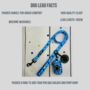 Blue Polka Dot Dog Collar And Lead, thumbnail 6 of 6
