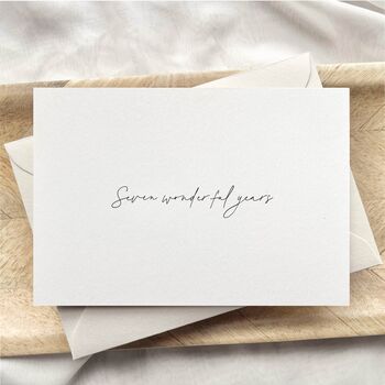 Personalised Years Married Anniversary Card, 3 of 4