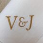 Personalised Cotton Or Linen Napkin, thumbnail 3 of 8