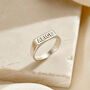 Personalised Engraved Impression Signet Ring, thumbnail 2 of 6