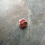 Poppy Red Flower Bracelet Charm Bead, thumbnail 1 of 4