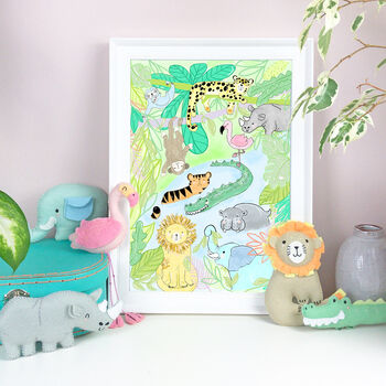 Sew Your Own Jungle Friends Felt Craft Kit, 6 of 11