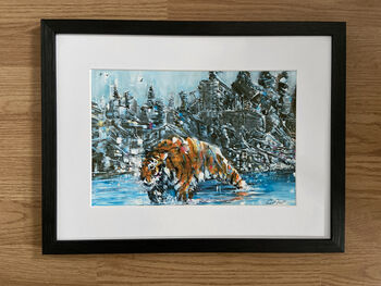Tiger In City Print, 2 of 4