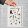 Personalised Woodland Nursery Print, thumbnail 5 of 5