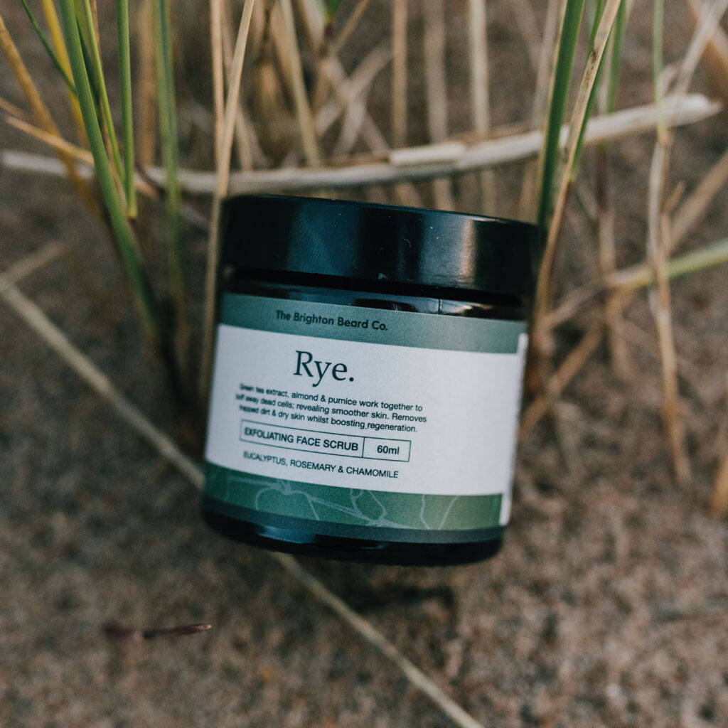 Rye Exfoliating Eucalyptus Scrub By The Brighton Beard Co