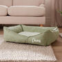 Personalised Mint Star Pet Bed, thumbnail 4 of 8