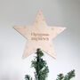 Personalised Family Christmas Tree Topper, thumbnail 2 of 6