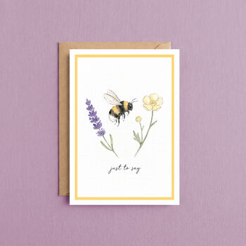 Pack Of Four Just To Say Cards, 4 of 8