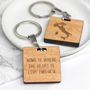 Set Of Two Personalised Our Journey Keyrings, thumbnail 2 of 2
