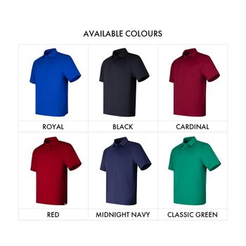 Personalised Under Armour Tg2 Golf Polo Shirt, 3 of 4