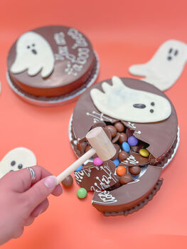 Halloween Mini Ghost Smash Cake, 5 of 12