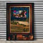 Surreal Window Abstract Landscape Art Print, thumbnail 1 of 5