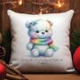 Sentimental Winter Teddy Bear Cushion Gift Collection, thumbnail 7 of 11