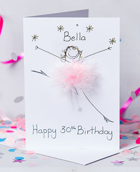 Handmade Personalised 3D Happy Birthday Age Card, 9 of 9