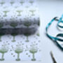 Celebration Champagne And Stars Gift Wrapping Paper, thumbnail 2 of 4