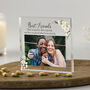 Best Friends With Daisy Floral's Acrylic Photo Block, thumbnail 1 of 3