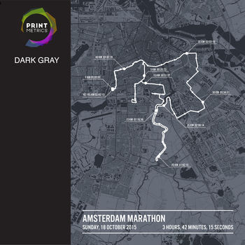 Personalised Amsterdam Marathon, 4 of 11