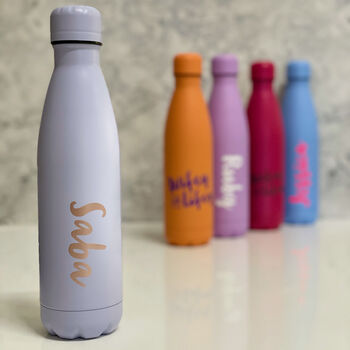 Wifey For Lifey Colour Block Water Bottle, 3 of 10